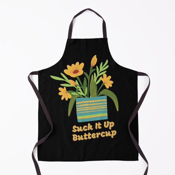 Item preview, Suck it up Buttercup - Motivational image (black) designed and sold by GifteeDesigns.