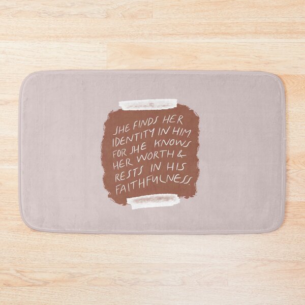 Item preview, She finds her identity in Him! designed and sold by seaniemendoza.