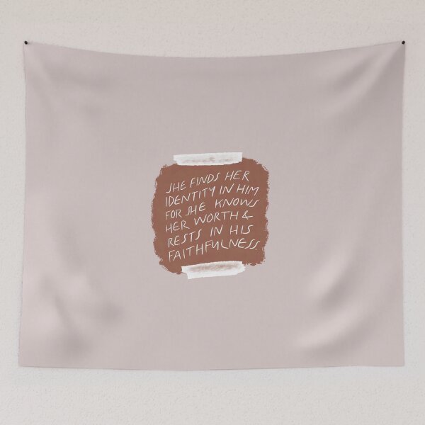 Item preview, She finds her identity in Him! designed and sold by seaniemendoza.