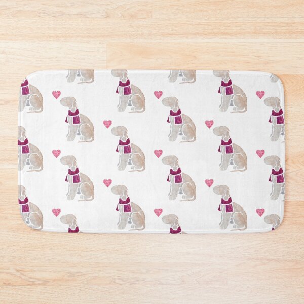 Item preview, Watercolour Bedlington Terrier (liver/sandy) designed and sold by animalartbyjess.