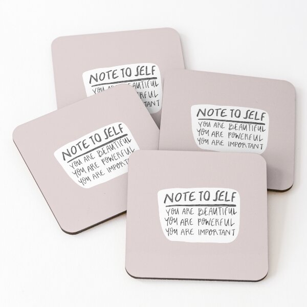 Item preview, Note to Self : you are beautiful, powerful, important! designed and sold by seaniemendoza.