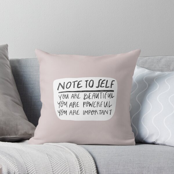 Item preview, Note to Self : you are beautiful, powerful, important! designed and sold by seaniemendoza.