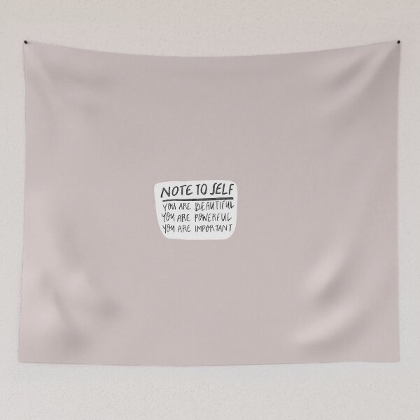 Item preview, Note to Self : you are beautiful, powerful, important! designed and sold by seaniemendoza.