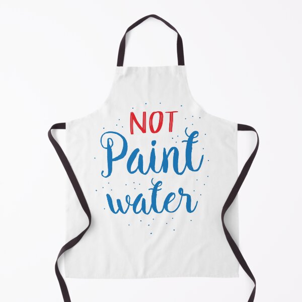 Item preview, NOT paint water design for artists brushes (with matching PAINT WATER) designed and sold by jazzydevil.