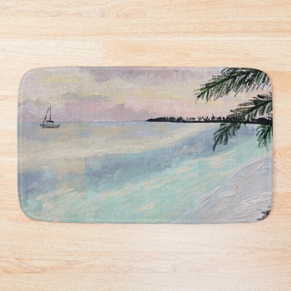 Item preview, Anegada British Virgin Island Landscape Painting designed and sold by BissyCollective.