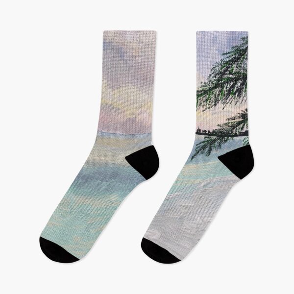 Item preview, Anegada British Virgin Island Landscape Painting designed and sold by BissyCollective.