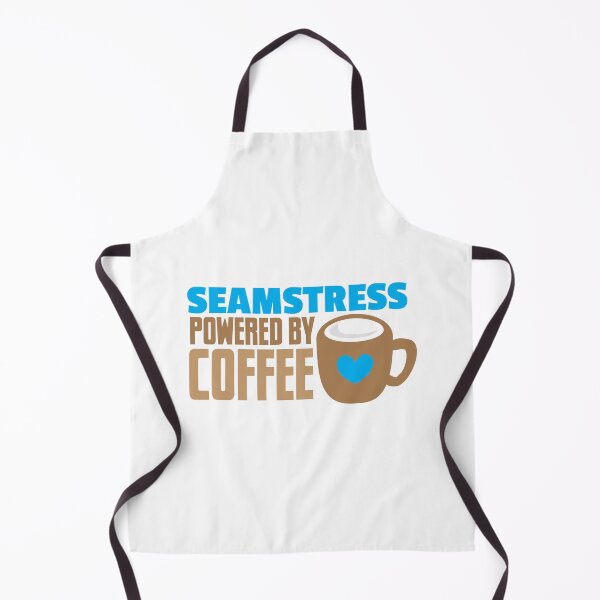 Item preview, Seamstress powered by coffee designed and sold by jazzydevil.