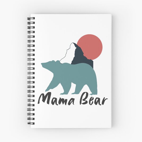 Item preview, Mama Bear with Mountains and Sunset designed and sold by TeeFuns.