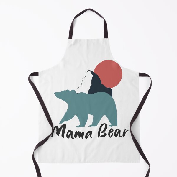 Item preview, Mama Bear with Mountains and Sunset designed and sold by TeeFuns.