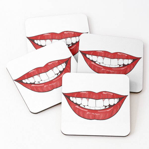 Item preview, Lips Smiling designed and sold by gillrosedraws.