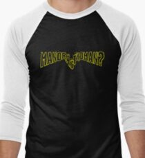 MoAM black hole 1 (yellow) Men's Baseball ¾ T-Shirt