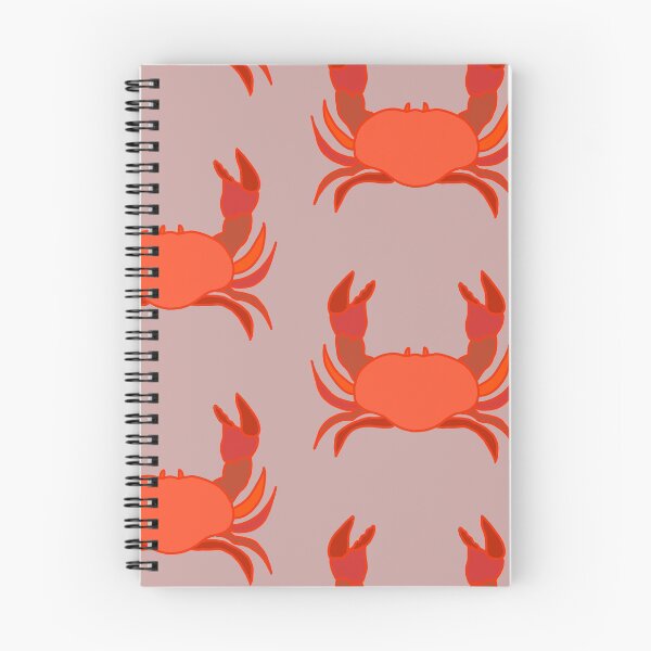 Item preview, Red Color Block Crab   designed and sold by Emily Boynton.
