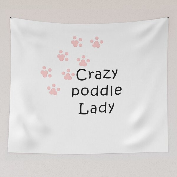Item preview, Crazy poddle lady designed and sold by TshirtTyou.