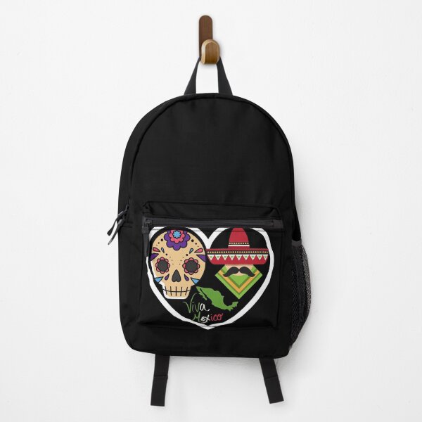 Item preview, Viva Mexico heart folklore country design designed and sold by Adri Graterol.
