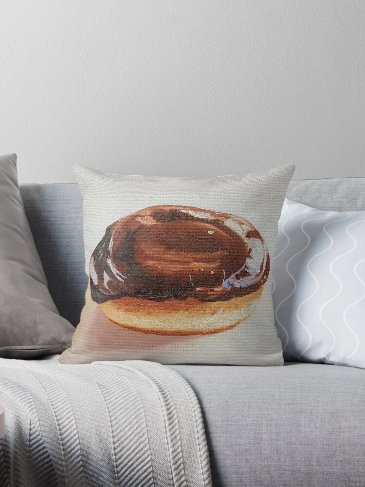 Donut throw outlet pillow