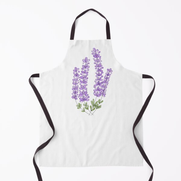 Item preview, Watercolor Lavender Flowers designed and sold by hellohappy.