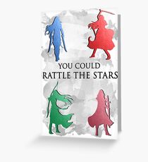 Throne of Glass Watercolour Greeting Card