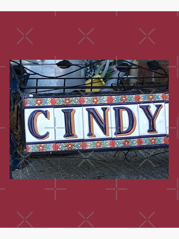 Cindy, A gift for Cindy, Cindy sticker by PicsByMi