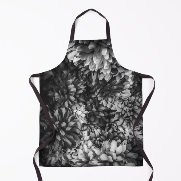 Item preview, blooming flowers abstract background in black and white designed and sold by Mrvell.