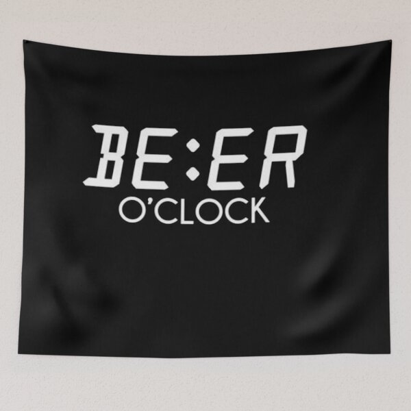 Artikelvorschau, Bier OClock lustige Herren Soft Alcohol Party entworfen und verkauft von MillanMarketing.