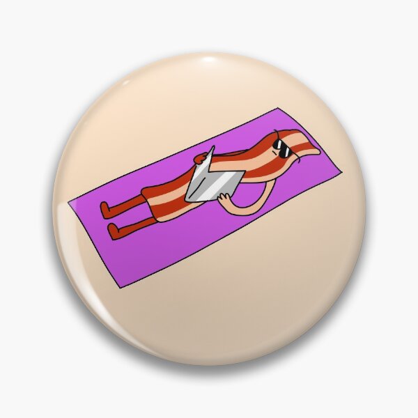 Item preview, Sunbathing Bacon designed and sold by tj-makes-stuff.
