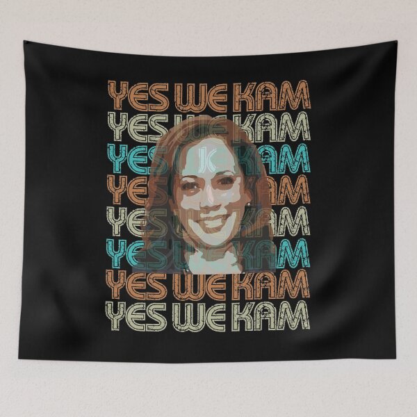 Item preview, Yes We Kam Kamala Harris 2020 Quote designed and sold by blackartmatters.