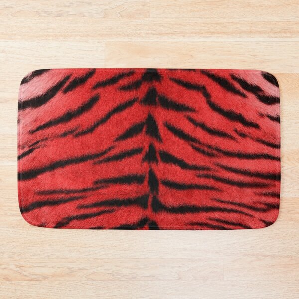 Item preview, Tiger Print Red and Black designed and sold by Sabbaht.
