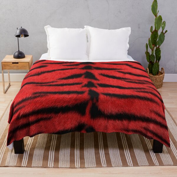 Item preview, Tiger Print Red and Black designed and sold by Sabbaht.