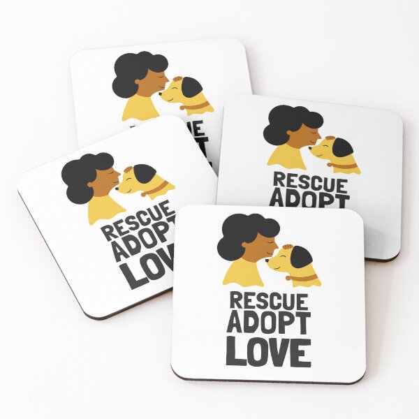 Item preview, Rescue Adopt Love Gift for dog appreciation day - Happy national dog day designed and sold by TamGustam.