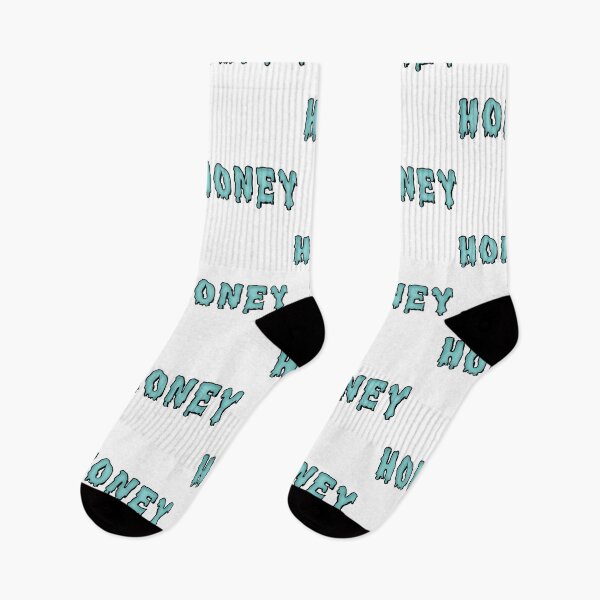 Item preview, Honey Text Shaded Aqua designed and sold by Melly-Jellyarts.