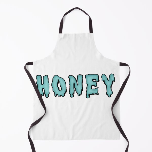 Item preview, Honey Text Shaded Aqua designed and sold by Melly-Jellyarts.