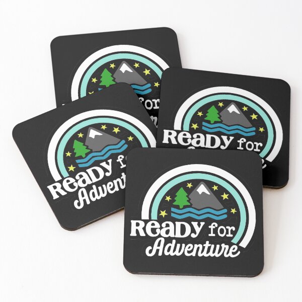 Item preview, Ready For Adventure - Wanderlust Hiking Quote designed and sold by MysticMagpie.