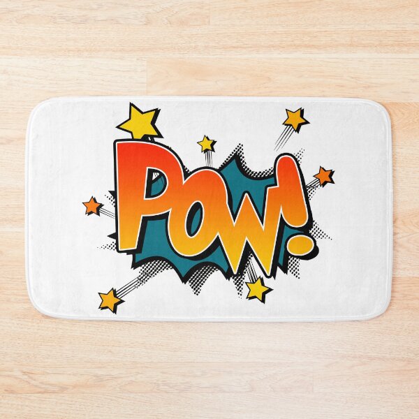 Item preview, POW! Cartoon designed and sold by Cuckoo Parrot.