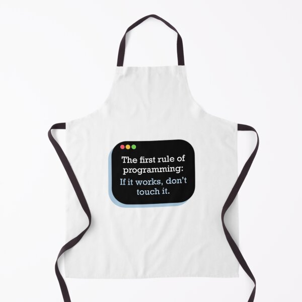 Item preview, First Rule of Programming Blue designed and sold by Justina Designs.