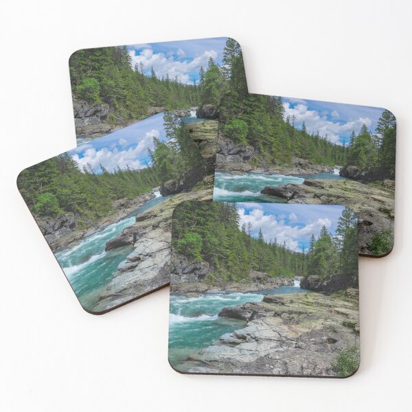 Item preview, River in Glacier National Park designed and sold by Lostlogo.