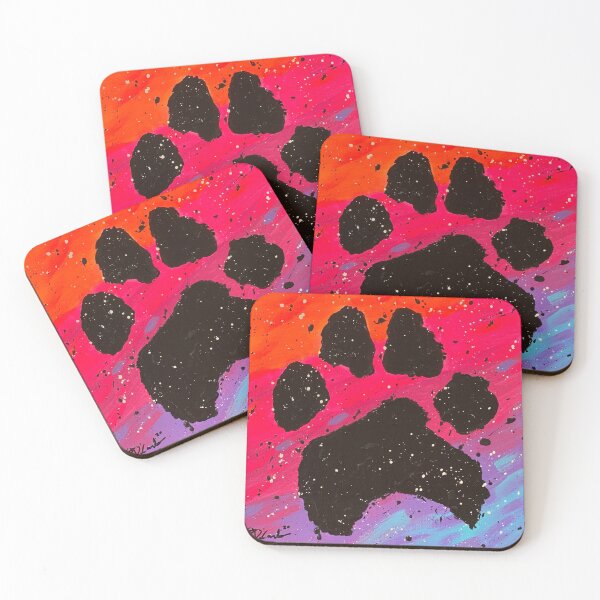 Item preview, Splattered Paw Print designed and sold by JPDiCarloArt.