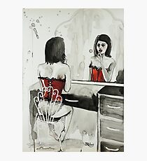 The Girl in the Mirror Photographic Print