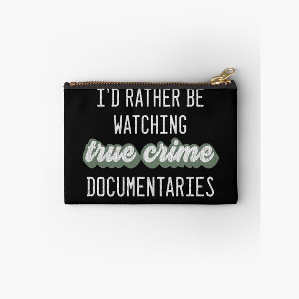 Item preview, Vintage True Crime I'd Rather Be Watching True Crime Documentaries Retro Style designed and sold by DSweethearts.