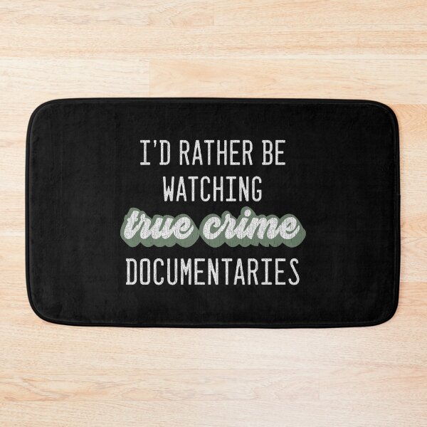 Item preview, Vintage True Crime I'd Rather Be Watching True Crime Documentaries Retro Style designed and sold by DSweethearts.