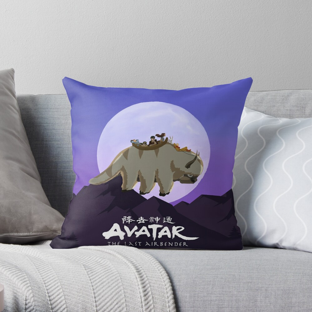 avatar appa pillow