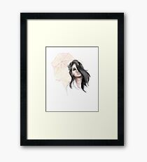 Keep it simple Framed Print