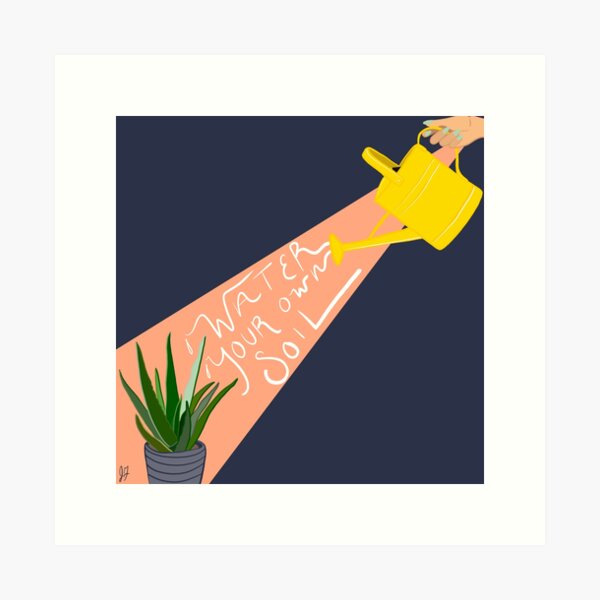 Item preview, water your own soil designed and sold by doodlesbyjill.