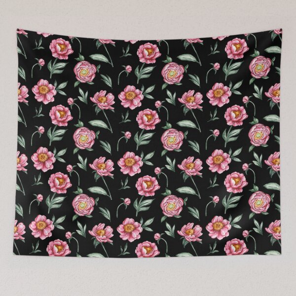 Item preview, Copy of Colorful Floral Pattern Black Mask designed and sold by Marstore.
