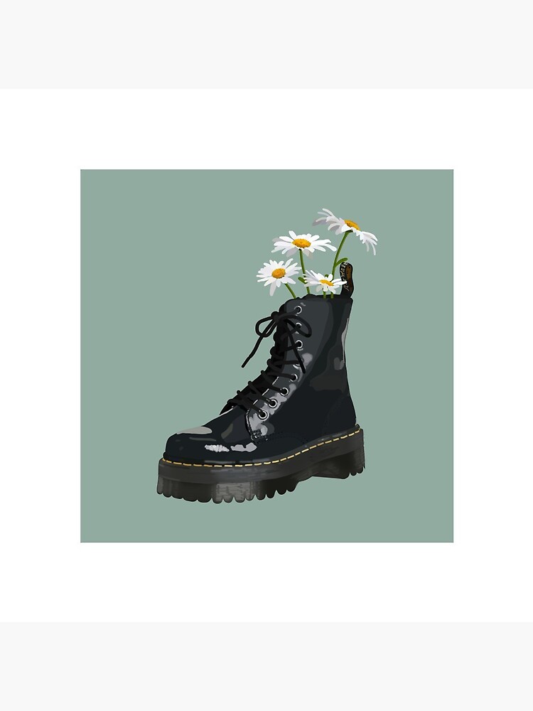 Dr martens hotsell flores azules