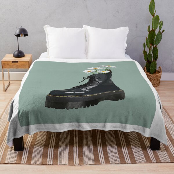 Item preview, Dr. Martens boot with flowers designed and sold by PaintPsd.
