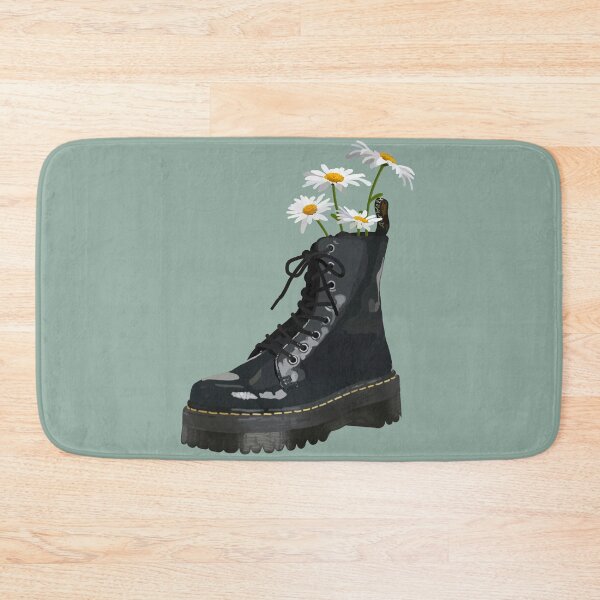 Item preview, Dr. Martens boot with flowers designed and sold by PaintPsd.