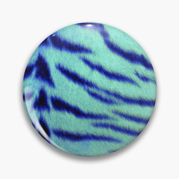Artikelvorschau, Blaues Fell mit Tigermuster entworfen und verkauft von Sabbaht.