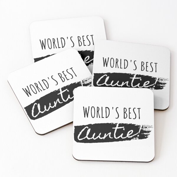 Item preview, World's Best Auntie designed and sold by calmblissmind.