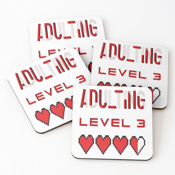 Item preview, Adulting level 3 designed and sold by girlsgetgadgets.