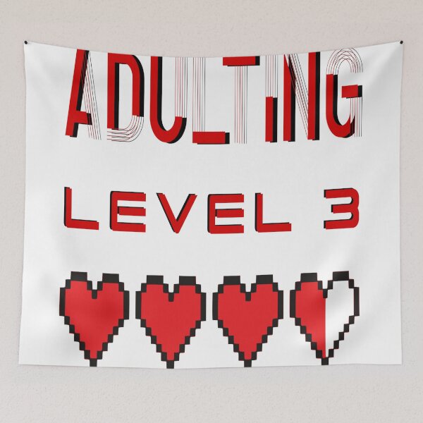 Item preview, Adulting level 3 designed and sold by girlsgetgadgets.